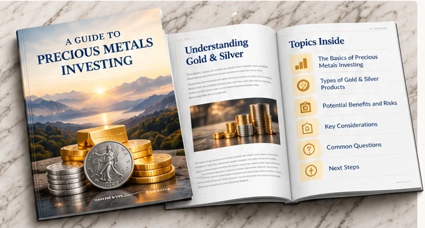 Generic educational precious metals investing guide preview